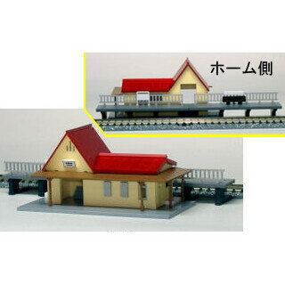 ［鉄道模型］コスミック BS-90TK 三角屋根の駅舎組立てキット
