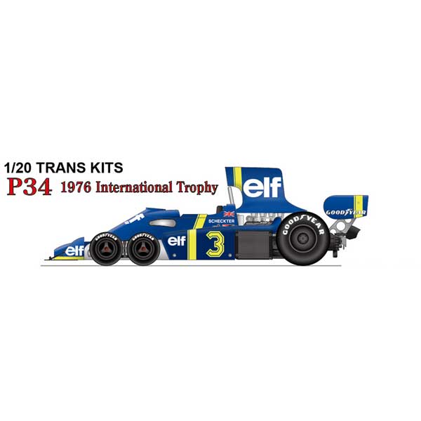 スタジオ27 1/20 ティレルP34 international trophy 1976(Conversion Kit)【TK2069】