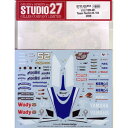 スタジオ27 1/12 YZR-M1 Tech 3 2008 5 COLIN EDWARDS， 52 JAMES TOESLAND（タミヤ対応）オリジナルデカール【DC854】 デカール