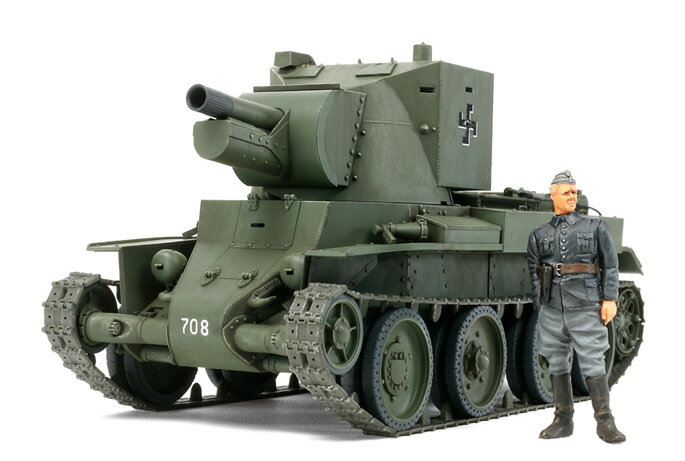 タミヤ 1/35 MMシリーズ No.318 フィンランド軍突撃砲 BT-42【35318】 プラモデルのサムネイル