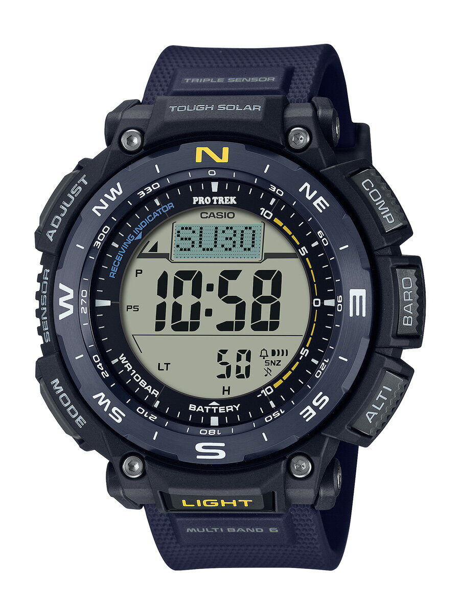 カシオ 【国内正規品】PROTREK　Climber Line ソーラー電波　メンズタイプ PRW-3400Y-2JF [PRW3400Y2JF]【返品種別A】