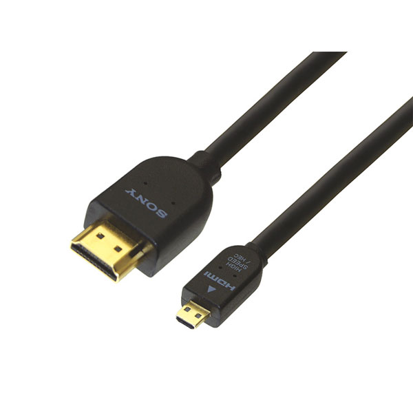 DLC-HEU30A ソニー HDMI⇔HDMI-Microケーブル (3.0m) SONY HDMIマイクロ端子用