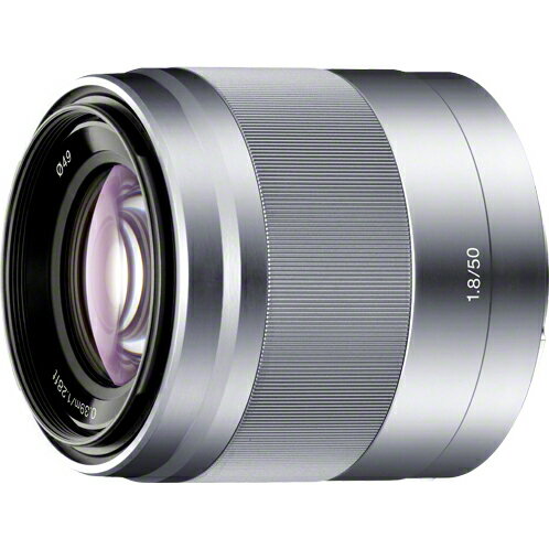 ソニー E 50mm F1.8 OSS(シルバー) SEL50F18 ※Eマウント用レンズ(APS-Cサイズミラーレス用)