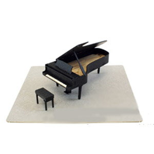 さんけい 1/53 みにちゅあーと・プチシリーズ グランドピアノ【MP01-84】 組立キット