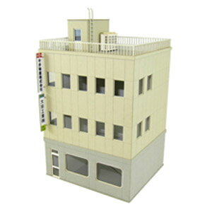 さんけい 1/80 みにちゅあーと情景シリーズ ビル-1【MK05-35】 組立キット