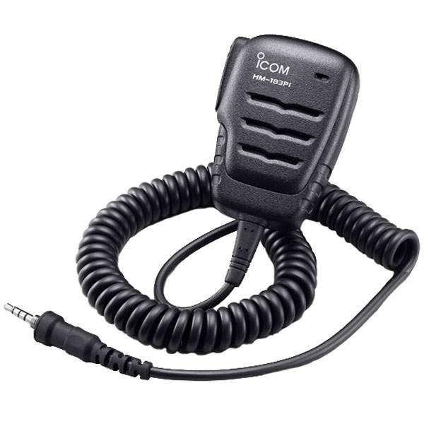 HM-183PI アイコム トランシーバー用 防水形スピーカーマイクロホン 1PIN3極プラグ iCOM