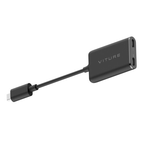 VITURE|ヴィチュアー VITURE One用 USB-C to XRグラス 充電アダプター Pro ONE-XRIP-ADP-BLK VITURE|ヴィチュアー VITURE One用 USB-C to XRグラス 充電アダプター Pro ONE-XRIP-ADP-BLK