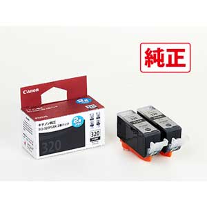 ����Υ� �ν����� ���󥯥��� �ʥ֥�å�/2�ĥѥå���[3333B004] Canon BCI-320PGBK2P