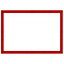 エポック社 クリスタルパネル レッド【1-ボ】（サイズ：18.2cm×25.7cm【B5】）【35-264】 ジグソーパズルパネル