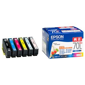 ץ νϥ󥯥ȥå6å/̡ EPSON IC6CL70L