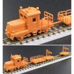 ［鉄道模型］グリーンマックス 【再生産】(Nゲージ) 2529 着色済み 保線区車両（オレンジ）