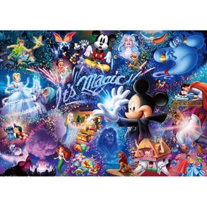 テンヨー ディズニー It’s Magic！ 世界最小1000ピース（蓄光タイプ）【DW1000-414】 ジグソーパズル 【Disneyzone】