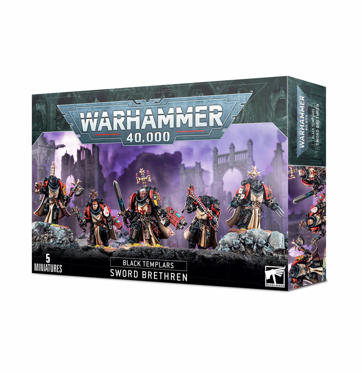 ゲームズワークショップ BLACK TEMPLARS SWORD BRETHREN ブラックテンプラー：ソードブレザレン ウォーハンマー