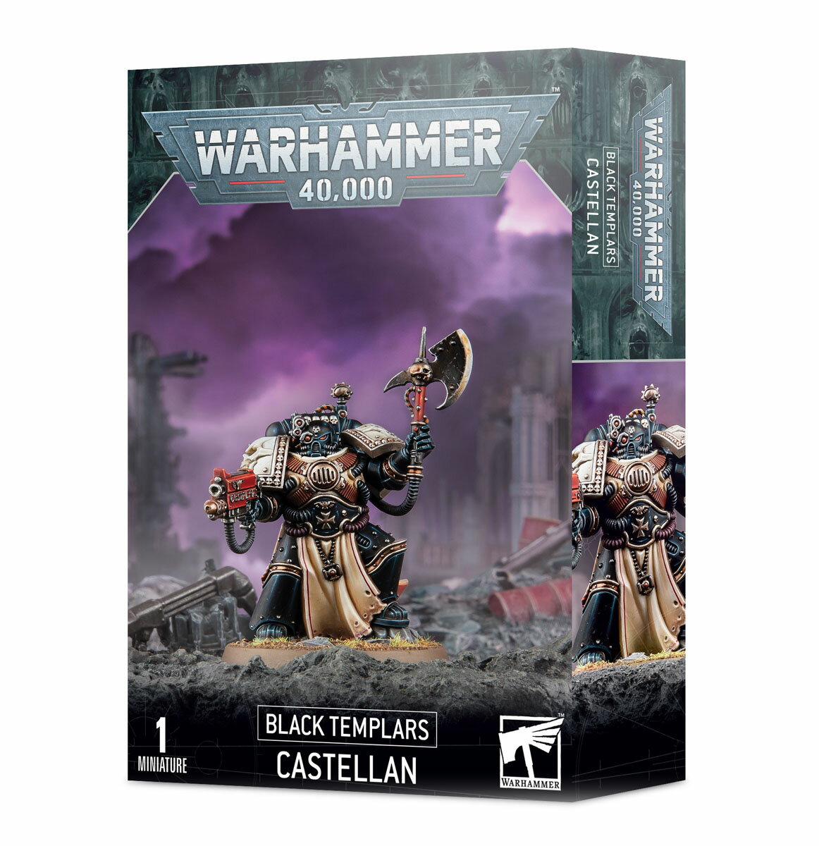 ゲームズワークショップ BLACK TEMPLARS CASTELLAN ブラックテンプラー：キャステラン ウォーハンマー