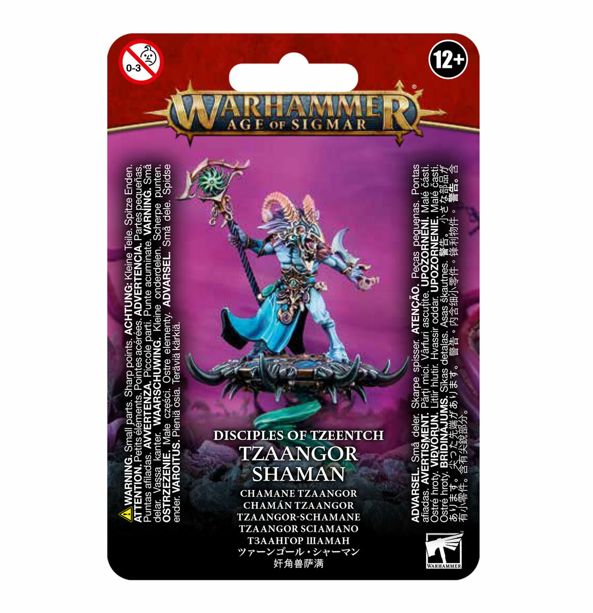 ゲームズワークショップ TZEENTCH ARCANITES TZAANGOR SHAMAN ティーンチ・アーカナイト：ツァーンゴール・シャーマン ウォーハンマー