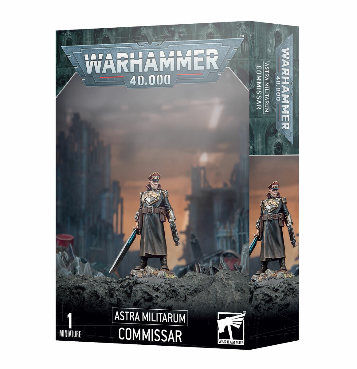 ゲームズワークショップ ASTRA MILITARUM: COMMISSAR アストラ・ミリタルム：コミッサー ウォーハンマー