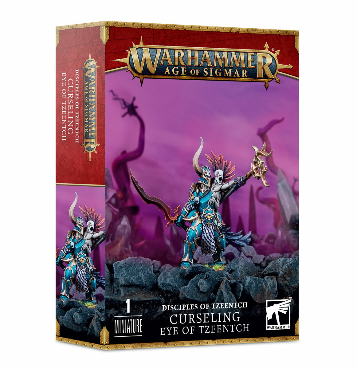 ゲームズワークショップ DISCIPLES OF TZEENTCH: CURSELING EYE OF TZEENTCH ディサイプル・オヴ・ティーンチ：カースリング・アイ・オヴ・ティーンチ ウォーハンマー