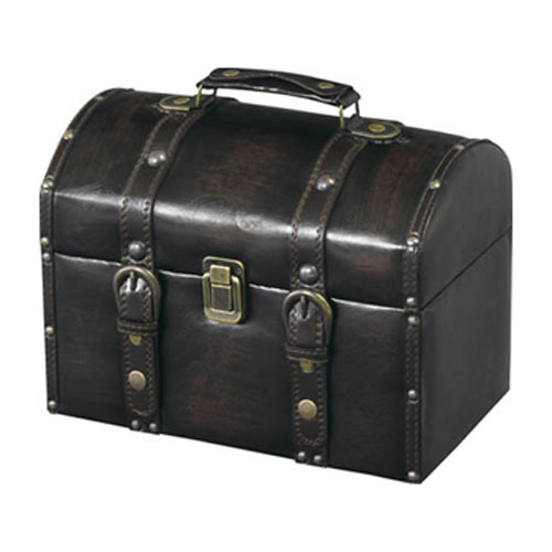 Sundries Box - 東谷 トランク型 収納ケース(ブラック) IW-875 Travel Furniture [IW875]