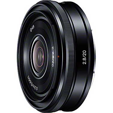 SEL20F28 ソニー E 20mm F2.8 ※Eマウント用レンズ（APS-Cサイズミラーレス用）