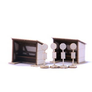 【返品種別B】□「返品種別」について詳しくはこちら□2013年04月 発売※画像は組立済の試作品です。【商品紹介】アドバンスのZゲージ用ストラクチャー、バス停と待合小屋 2組入(ペーパーキット)です。日本型Zゲージ向けのペーパーキット、バス...