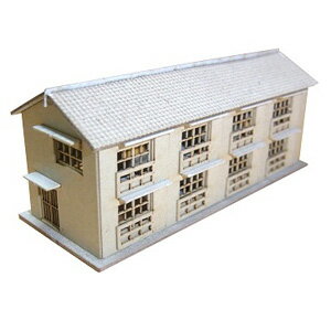 【返品種別B】□「返品種別」について詳しくはこちら□2013年04月 発売※画像は組立済の試作品です。【商品紹介】アドバンスのZゲージ用ストラクチャー、モルタル造アパート(ペーパーキット)です。1:220日本型Zゲージ向けのペーパーキット、...