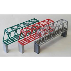 ［鉄道模型］ (HO) HB-369RK 単線トラス鉄橋組立キット(L赤)