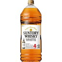 サントリーウイスキー 大ホワイト 4Lペット【国産ウイスキー】 サントリー ウイスキ- ホワイト 4Lペツト