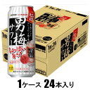 男梅サワー 500ml×24本【酎ハイ】 サッポロビール サツポロ オトコウメサワ-500X24