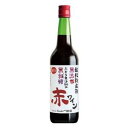 酸化防止剤無添加・無補糖 赤ワイン 甘口 600ml シャトー勝沼 CHカツヌマ ムホトウ アカ アマクチ