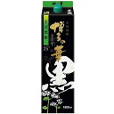 博多の華 黒麹 そば1.8Lパック【そば焼酎】 福徳長酒類 ハカタノハナ クロコウジノソバ1.8