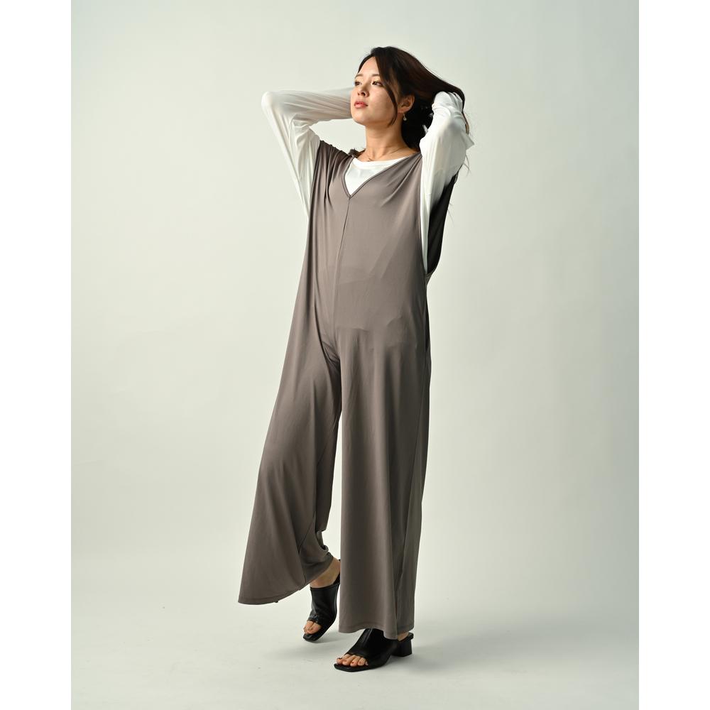 HAND WIN JAPAN(ハンドウィンジャパン) ラッシュガード サロペット（モカ） BF024035-1A-2B