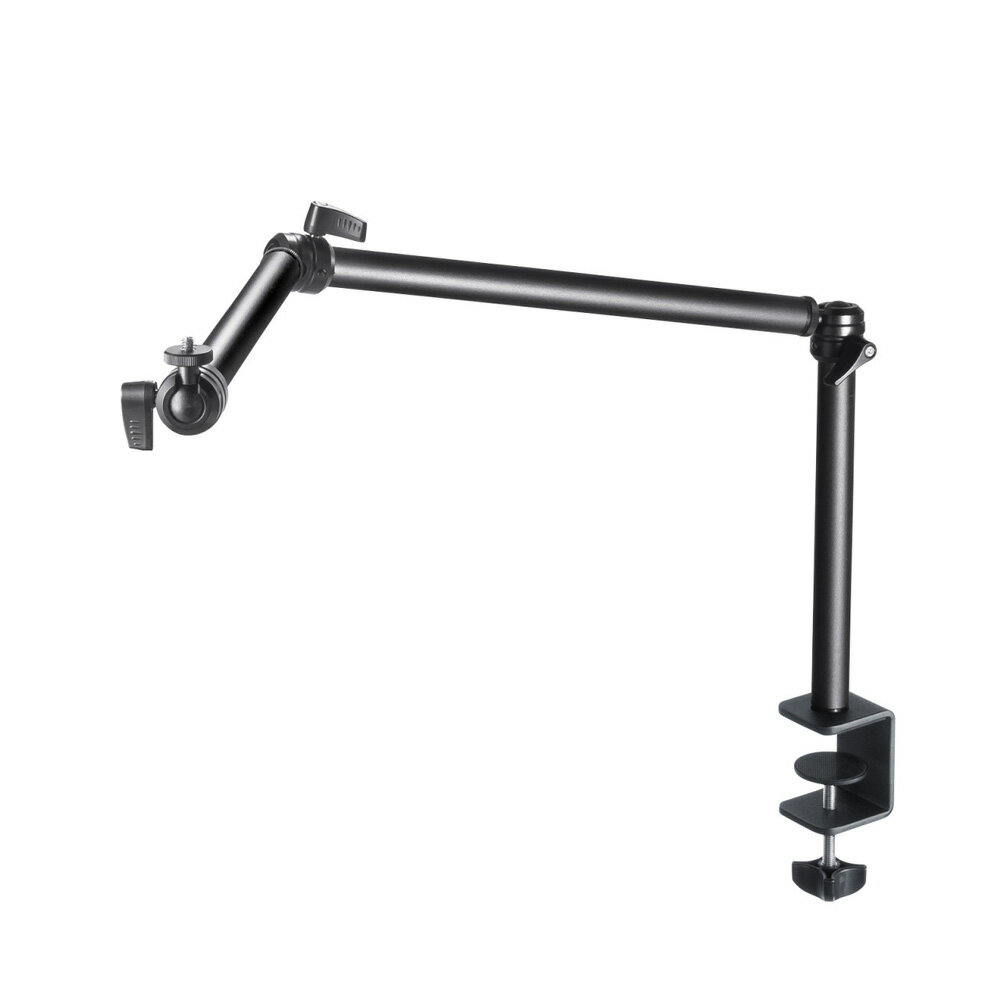 サンワサプライ クランプ式カメラマウント（3関節タイプ） CR-LACAM7