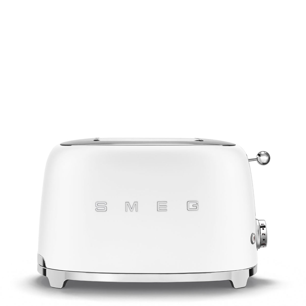 smeg ポップアップトースター　マットホワイト TSF01WHMJP SMEG [TSF01WHMJP]