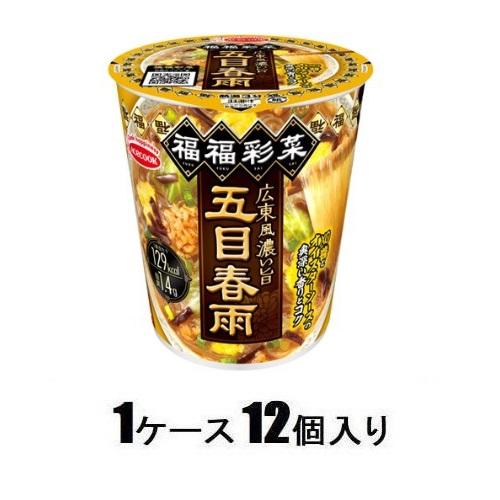 福福彩菜　広東風濃い旨五目春雨　40g（1ケース12個入） エースコック カントウフウゴモクハルサメ40GX12 1