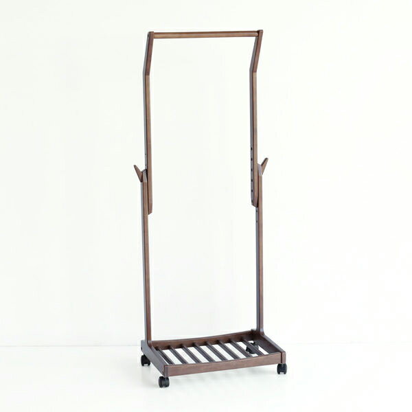 ICHIBA ハンガーラック(ブラウン) 118-366509 fin [118366509]