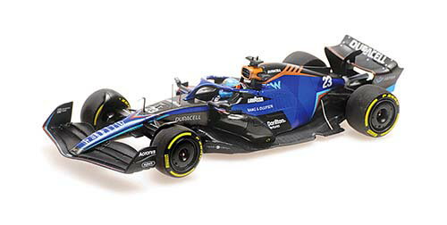 ミニチャンプス 1/43 ウィリアムズ レーシング FW44 アレクサンダー・アルボン マイアミGP 2022【417220523】 ミニカー