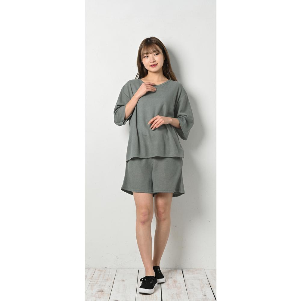 BF017511-1B-2B BACKYARD FAMILY(バックヤードファミリー) ショートパンツ セットアップ（アッシュグレー L-LL）