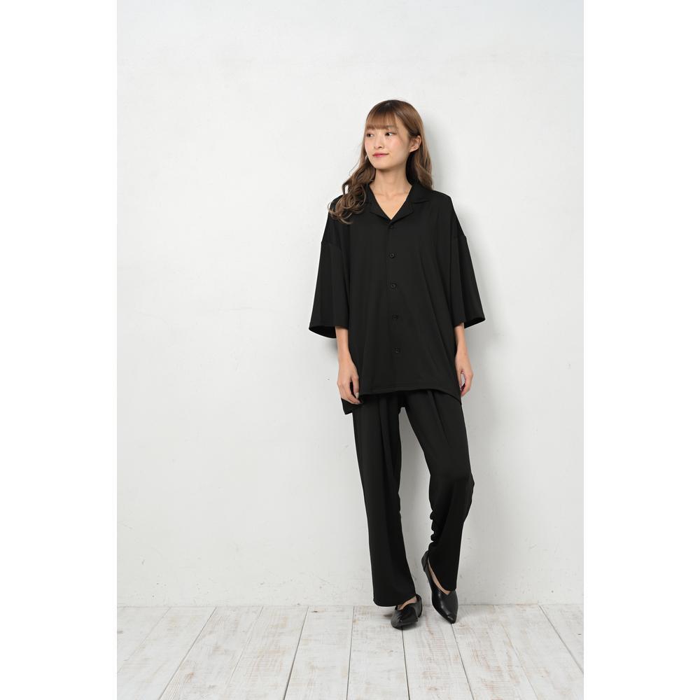 BACKYARD FAMILY(バックヤードファミリー) 高撥水 レディース テーラード セットアップ（ブラック LL-3Lサイズ） BF023412-1C-2A