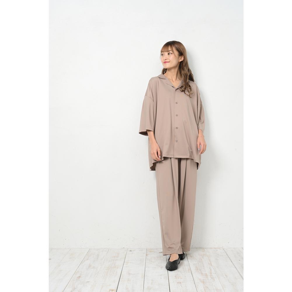 BACKYARD FAMILY(バックヤードファミリー) 高撥水 レディース テーラード セットアップ（モカ L-LLサイズ） BF023412-1B-2C