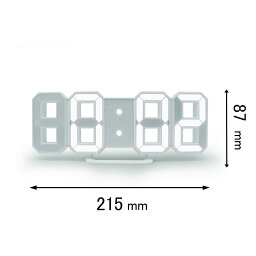 TRIZON 置き掛け兼用時計　LEDデジタル時計 NUM Clock TZ-NUM [TZNUM]【返品種別A】