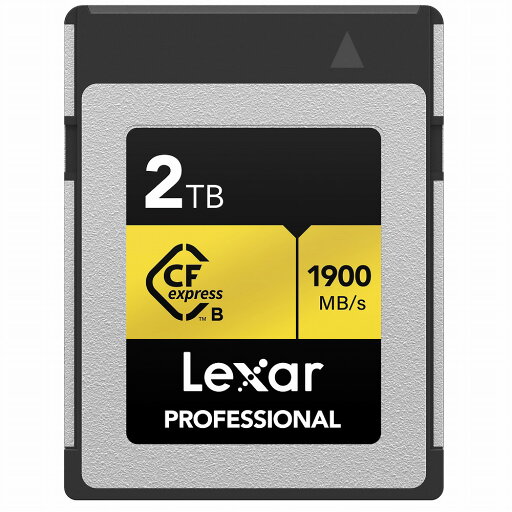 Lexar|レキサー CFexpressカード Type-B 2TB GOLD LCXEXPR002T-RNENJ Lexar|レキサー CFexpressカード Type-B 2TB GOLD LCXEXPR002T-RNENJ