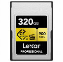 LCAGOLD320G-RNENJ LexariLT[j CFexpressJ[h TypeA 320GB GOLD