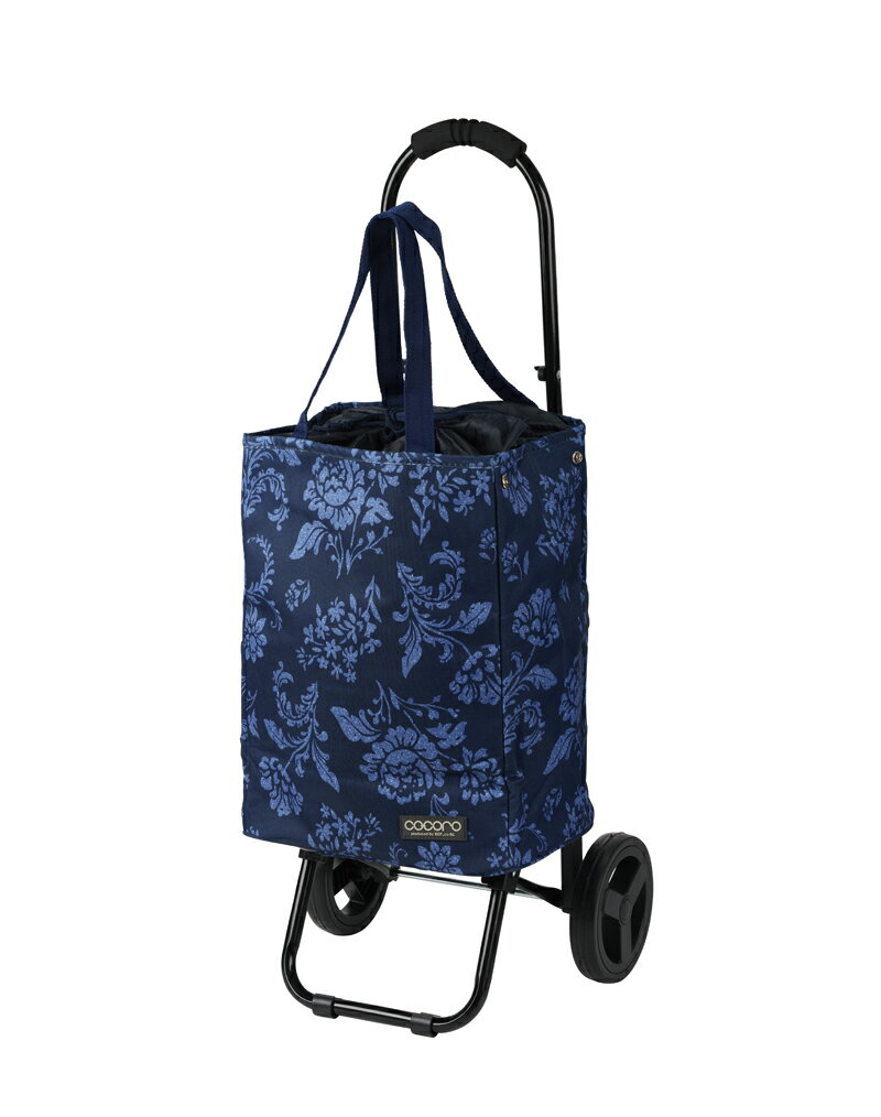 レップ フロリアントートカート（ネイビー） 484944フロリアント-トカ-トNV REP ショッピングカート (..