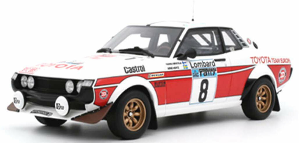 OttOmobile 1/18 トヨタ セリカ RA21 RAC ラリー 1977 8【OTM1044】 ミニカー