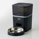 PET-AF01BK エレコム ペット用自動給餌器 1匹用(ブラック) ELECOM AUTO FEEDER