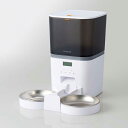 PET-AF02WH エレコム ペット用自動給餌器 2匹用(ホワイト) ELECOM AUTO FEEDER
