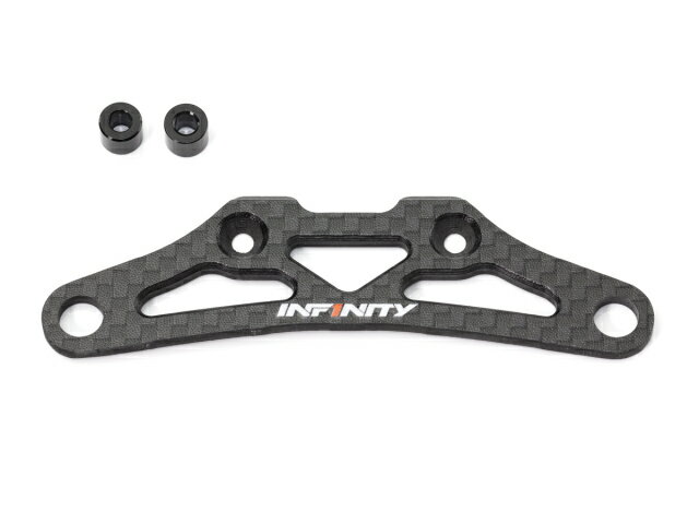 INFINITY グラファイトフロントボディポストサポート【T261】 ラジコンパーツ