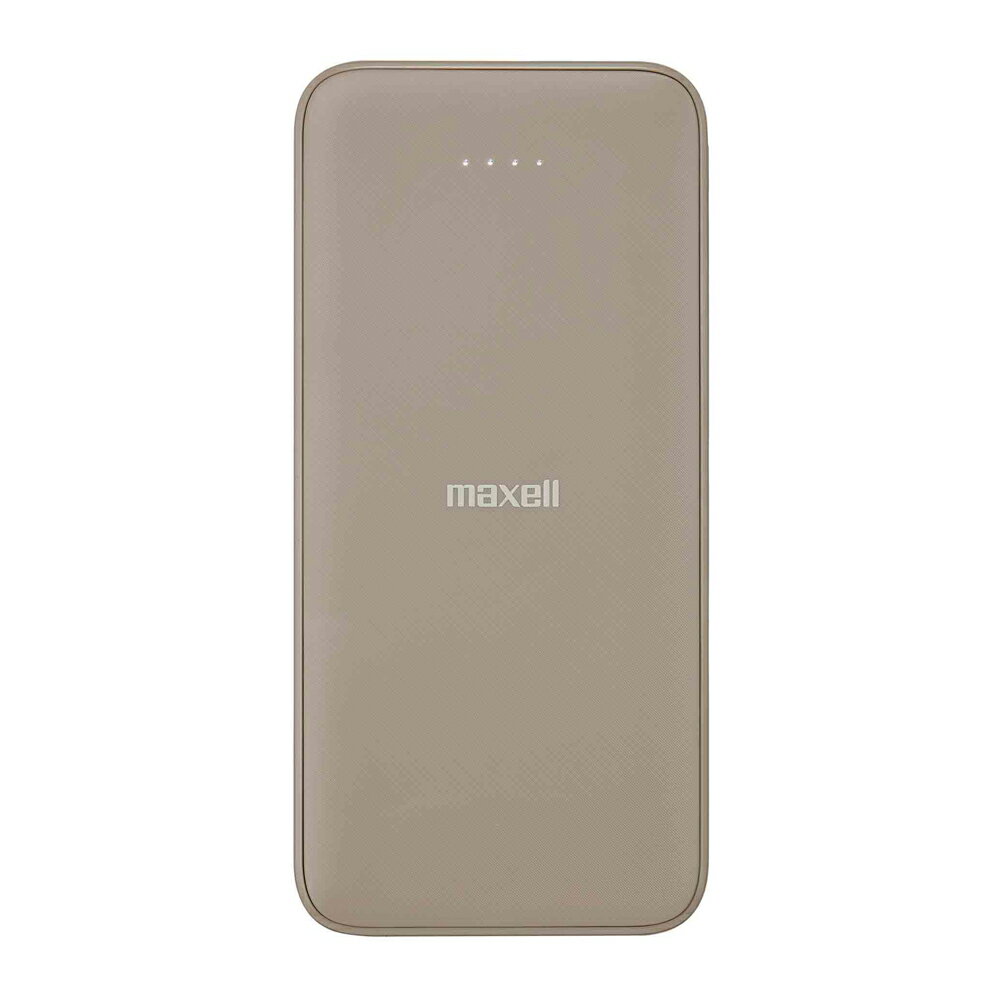 マクセル USB Type-C対応モバイル充電バッテリー 10000mAh（ベージュ） maxell MPC-CE10000BE