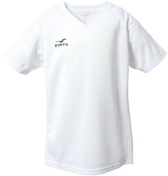 FNT-FT3004-0100-130 FINTA（フィンタ） JRゲームシャツ（ホワイト・サイズ：130） サッカー・フットサル用