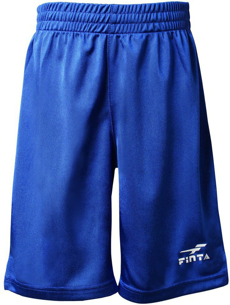 FNT-FT3006-2100-140 FINTA（フィンタ） JRゲームパンツ（ブルー・サイズ：140） サッカー・フットサル用